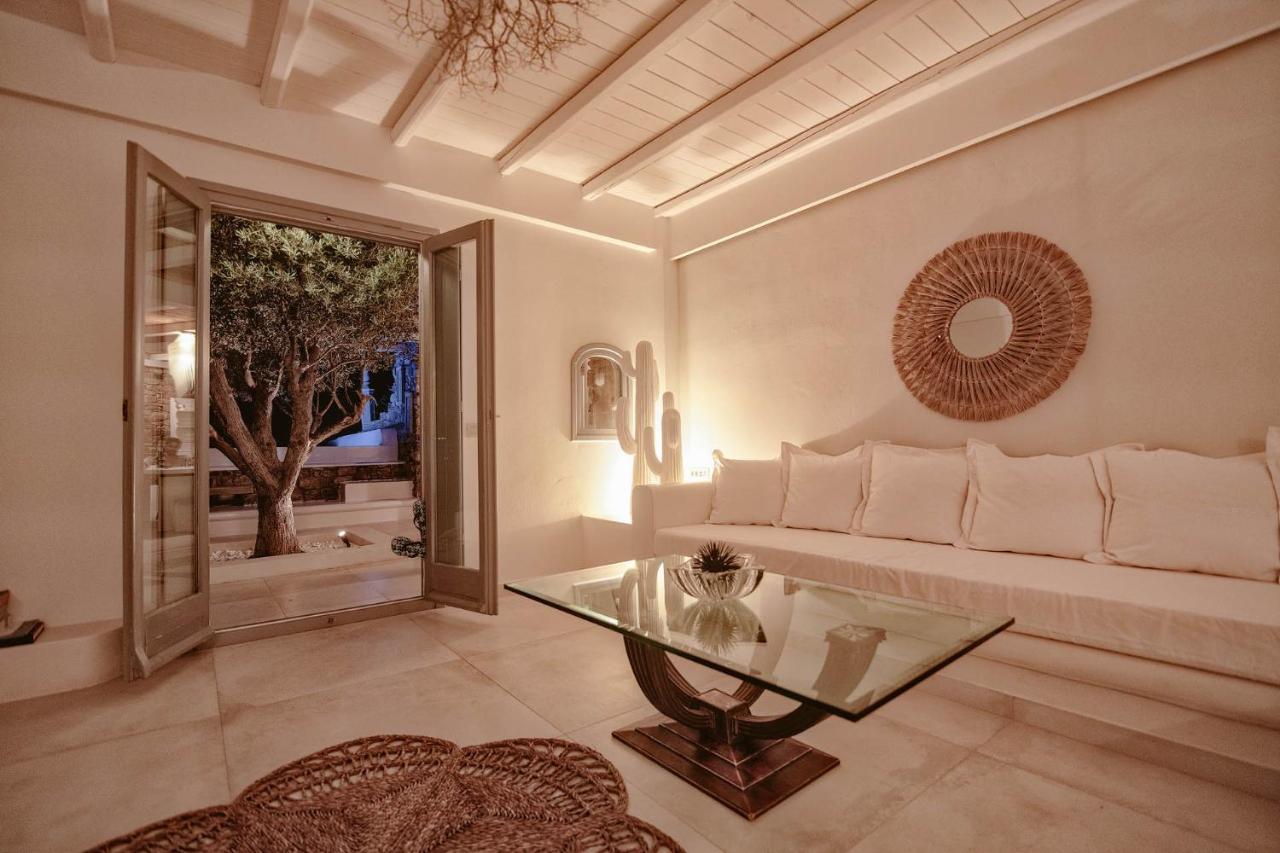 On The Rocks Antiparos Villa Bagian luar foto
