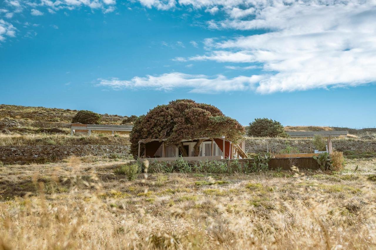 On The Rocks Antiparos Villa Bagian luar foto