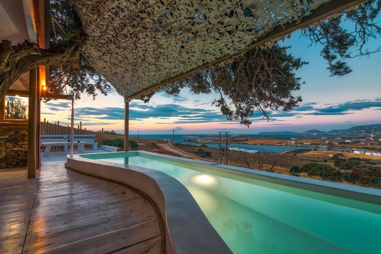 On The Rocks Antiparos Villa Bagian luar foto
